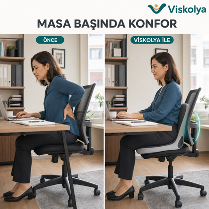 Viskolya™ Ergonomik Visco Oturma Minderi