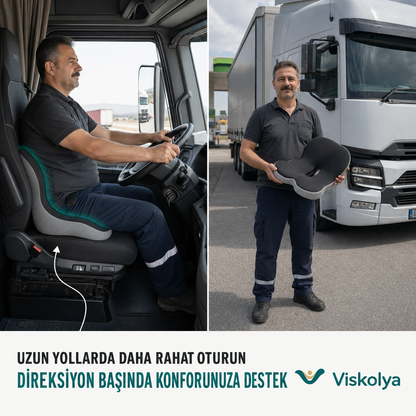 Viskolya™ Ergonomik Visco Oturma Minderi